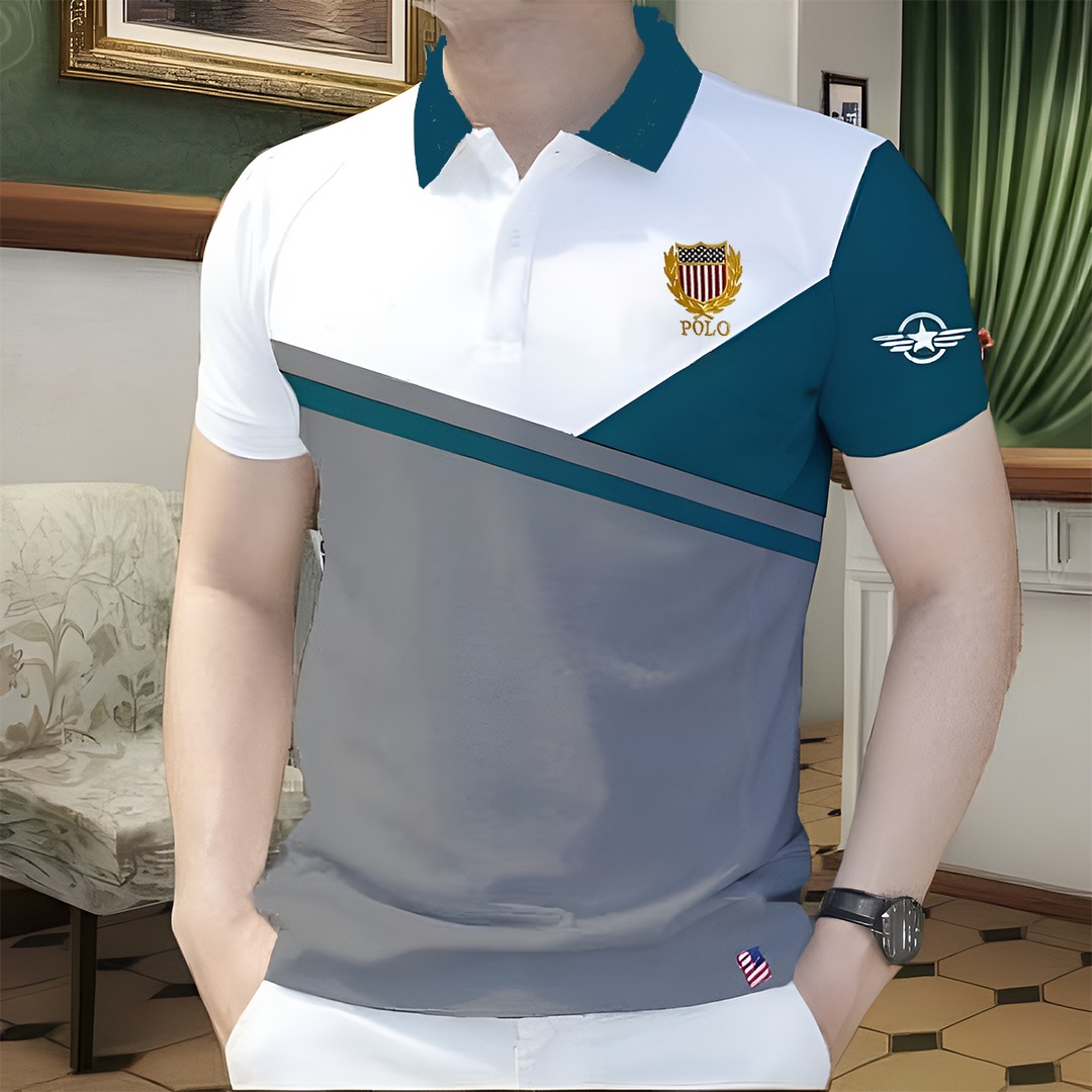 Super Premium PK Cotton Polo Shirt For Men's [Polo Silver]